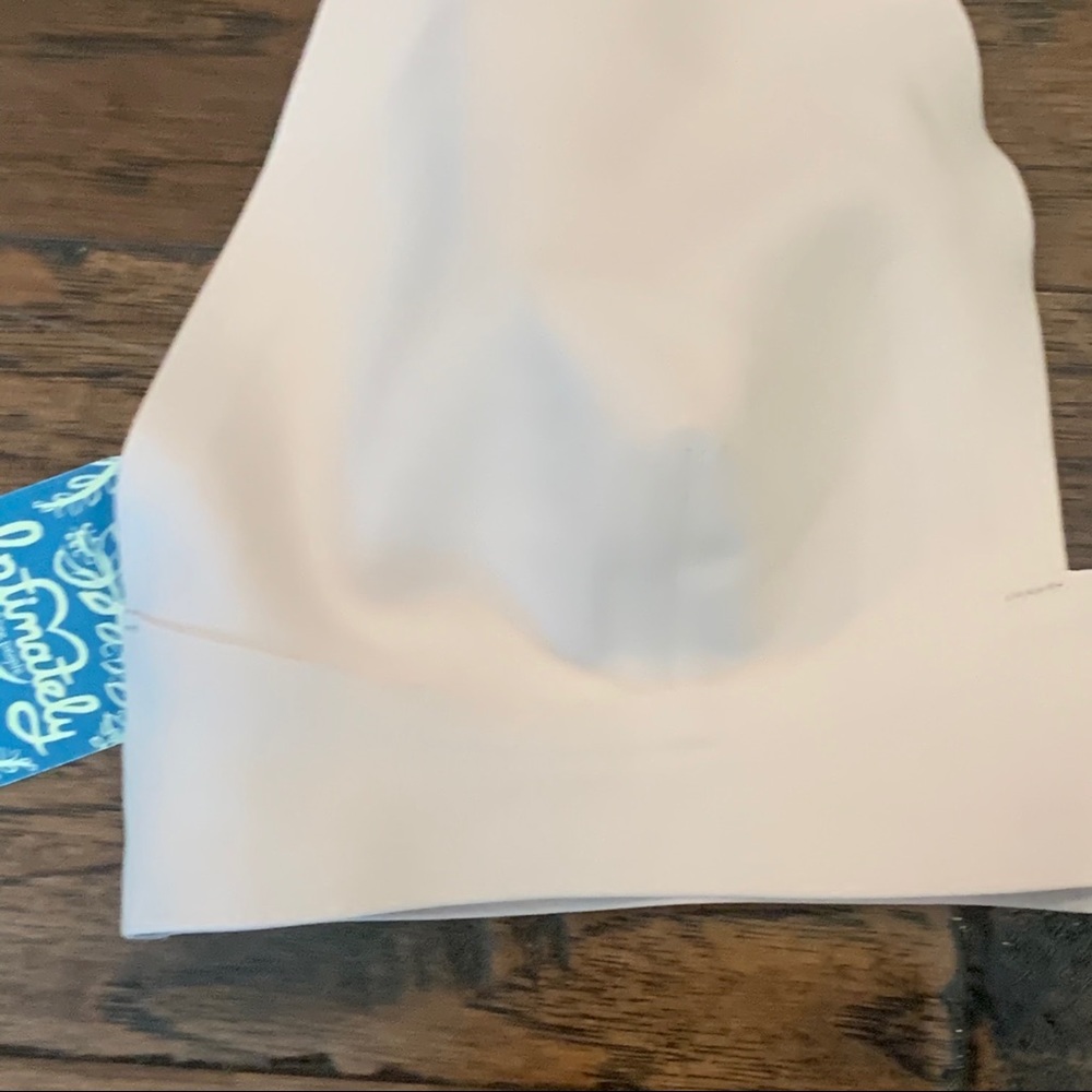 Back in Stock!! Small NWT Free People Erin Neo Plunge Scuba Bralette Mooncake - Picture 6 of 9